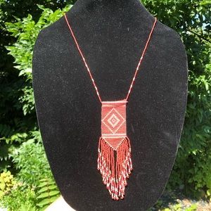 Peyote Seed Bead Necklace